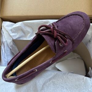 Sperry Men's Maroon Boat Shoes